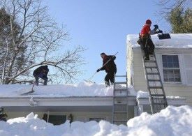 Déneigement de toiture Limoilou